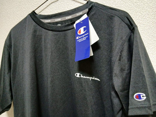 Champion T-Shirt Size L Black New