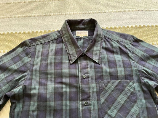 Brooklyn Overalls Long Sleeve Check Shirt Size M