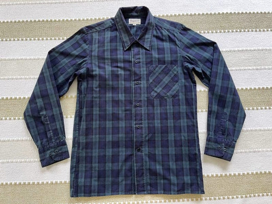 Brooklyn Overalls Long Sleeve Check Shirt Size M