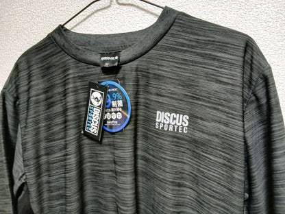 New DISCUS SPORTEC T-Shirt D Gray L Size