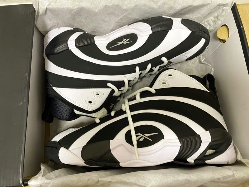 Reebok Shaqnosis Sneakers Black/White/Silver 28cm