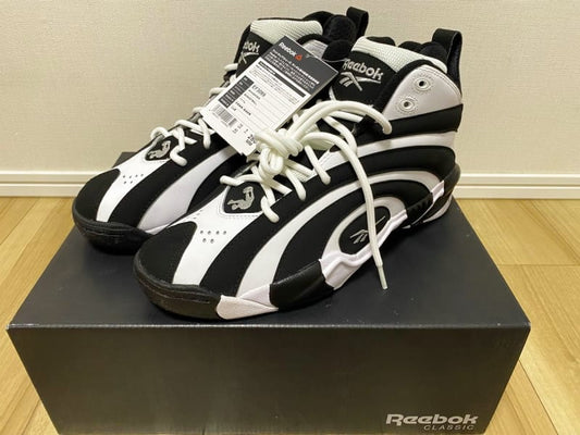 Reebok Shaqnosis Sneakers Black/White/Silver 28cm