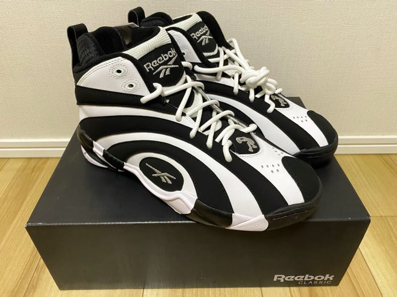 Reebok Shaqnosis Sneakers Black/White/Silver 28cm