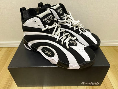 Reebok Shaqnosis Sneakers Black/White/Silver 28cm