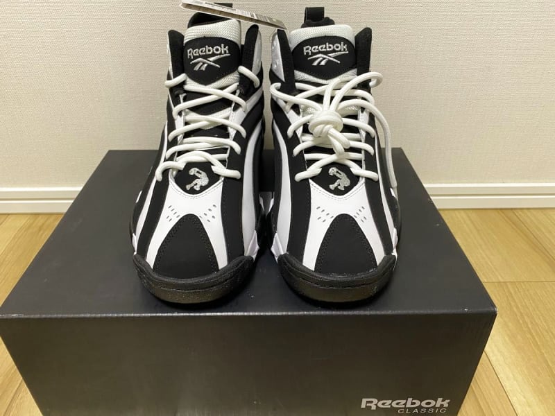 Reebok Shaqnosis Sneakers Black/White/Silver 28cm