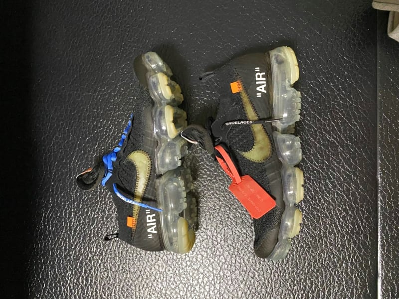 Off-White × Nike Air Vapormax Black 26.5cm