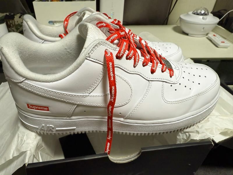 Supreme × Nike Air Force 1 Low White