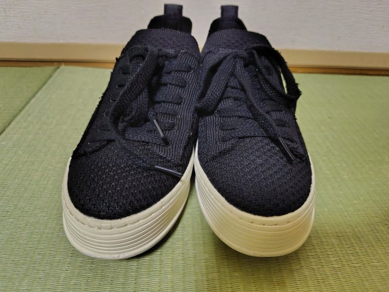 Replay Mesh Black Sneakers 24.5cm
