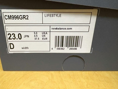 New Balance CM996 GR2 23.0cm Gray New