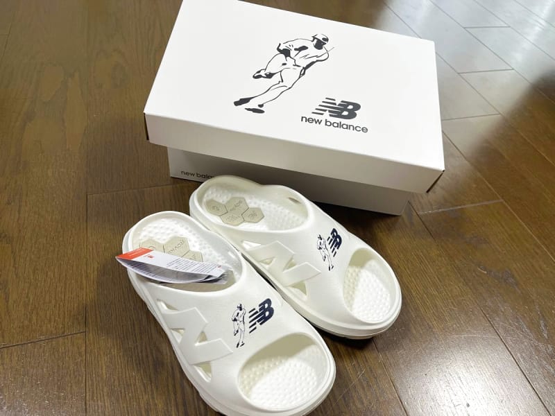 New Balance Recovery Sandals White Shohei Ohtani