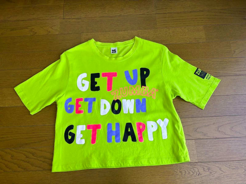 ZUMBA T-Shirt Get Up Get Down Get Happy