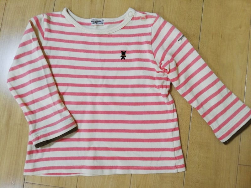 Miki House Long Sleeve T-Shirt Set 90cm