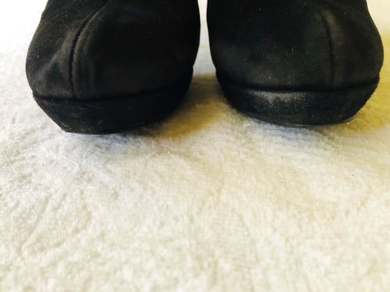 Diana High Heel Short Boots Pumps 22.5cm Black