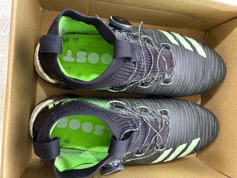 Adidas Golf Shoes With Boa System Black/Green