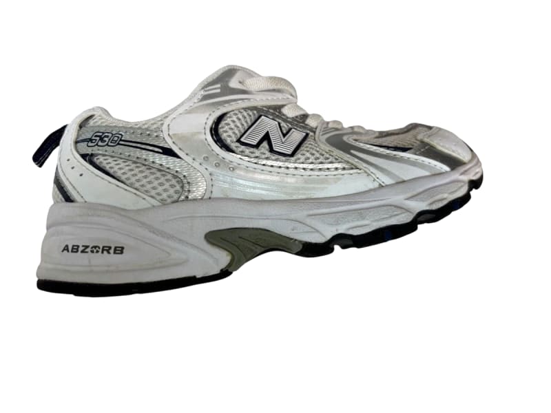 New Balance 530 White Silver 17cm