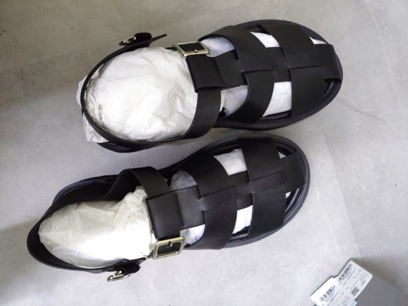 NANO Universe Lightweight Ghurka Sandals M Size 26.5