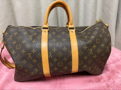 Louis Vuitton Keepall Bandouli re 45 Travel Bag
