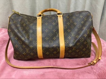 Louis Vuitton Keepall Bandouli re 45 Travel Bag