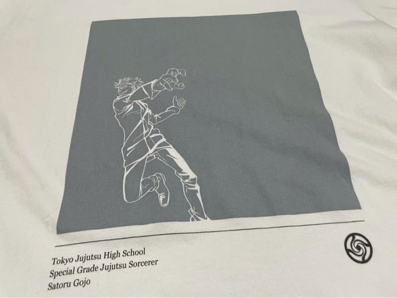 Uniqlo Jujutsu Kaisen Collaboration Anime T-Shirt Used