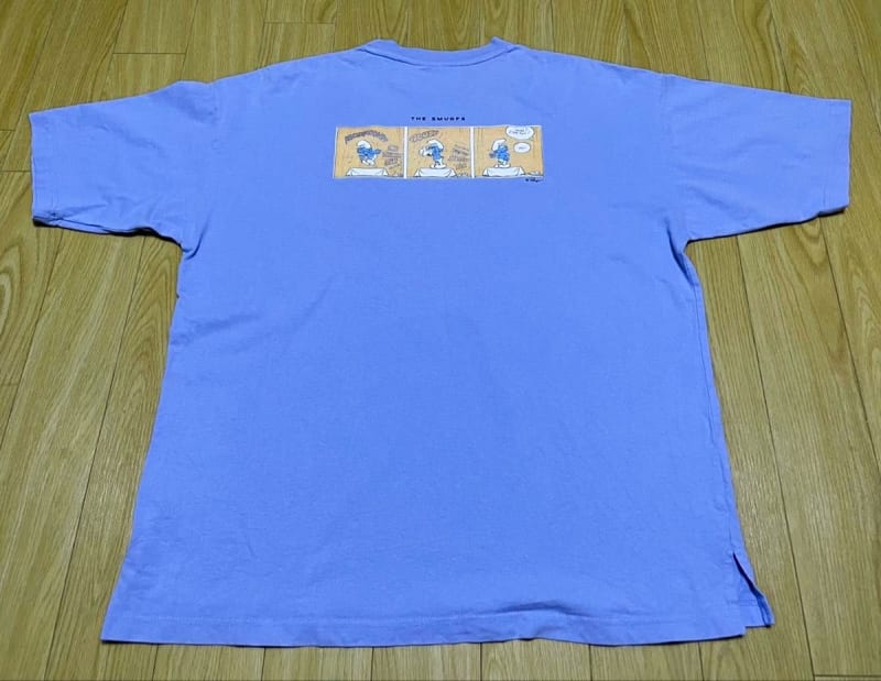 Smurf Anime T-Shirt Used Vintage
