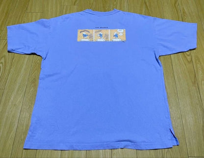 Smurf Anime T-Shirt Used Vintage