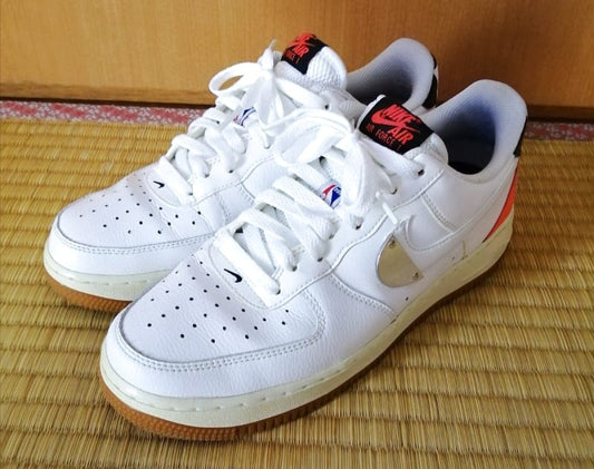 NBA × Air Force 1 ’07 LV8 White Crimson