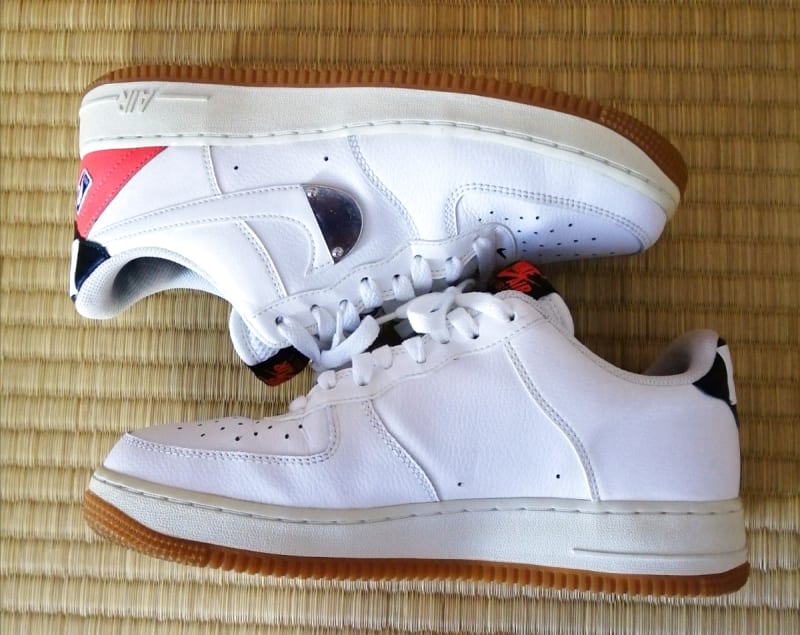 NBA × Air Force 1 ’07 LV8 White Crimson