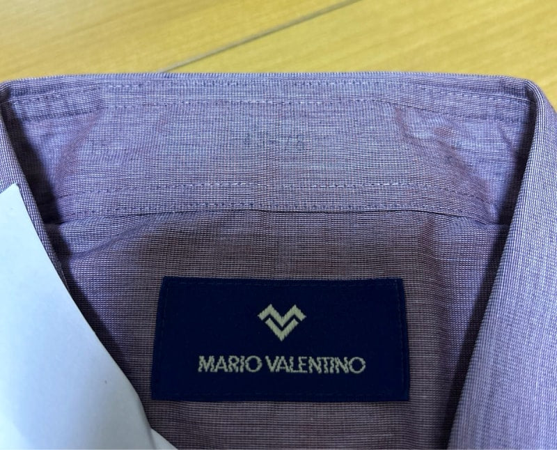 Mario Valentino Long Sleeve Shirt Size 43-78