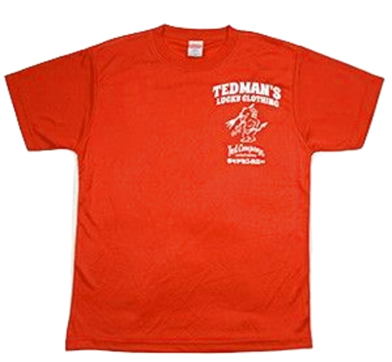 Tedman Quick-Dry Dry T-Shirt Red Size S