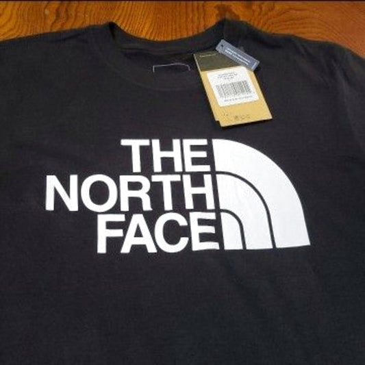 The North Face Short Sleeve T-Shirt Black L Big Logo