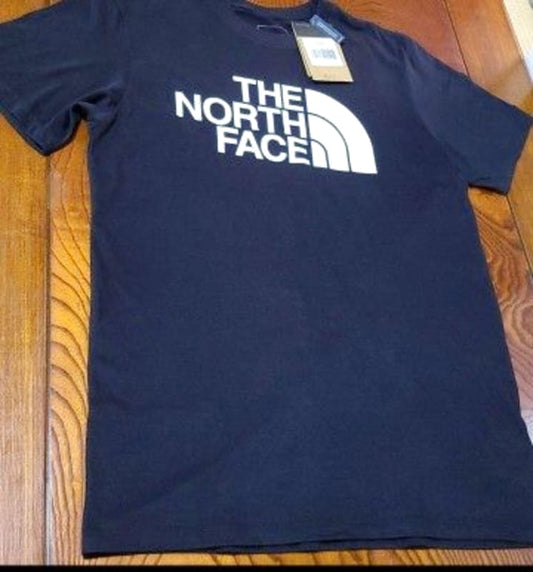 The North Face Short Sleeve T-Shirt Black L Big Logo