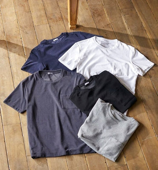 +CLOTHET Suvin Platinum Big T-Shirt Navy Size 3