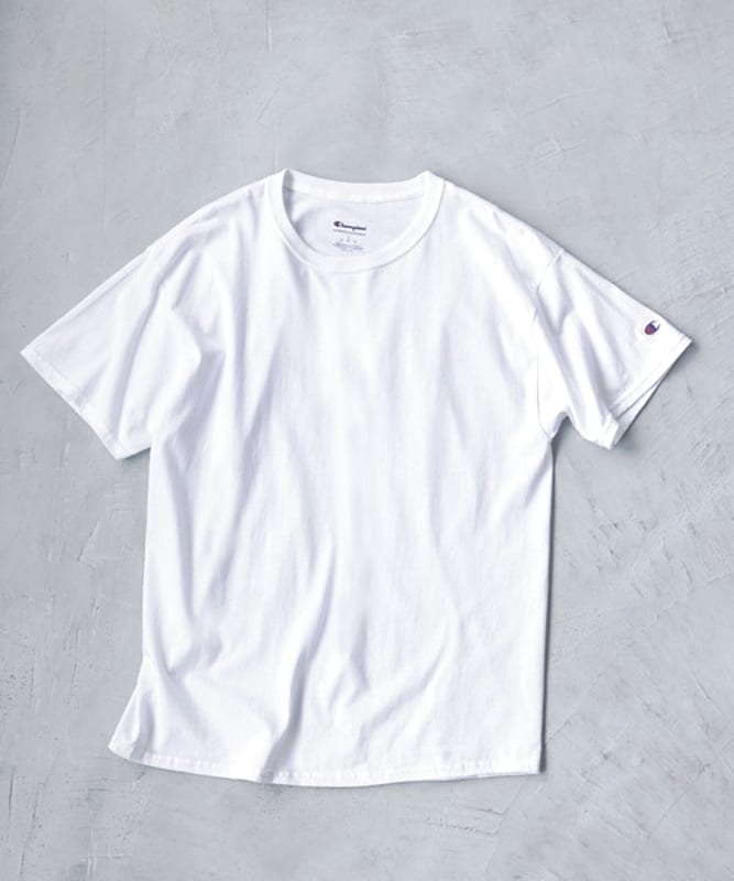 Champion Authentic T-Shirts Cotton Patch T-Shirt L Size