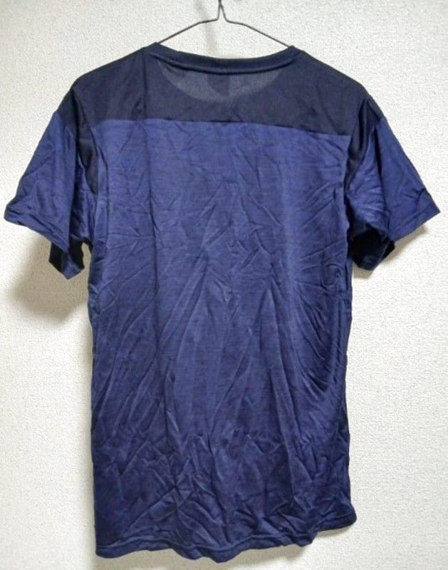 New Mizuno T-Shirt Navy M Size