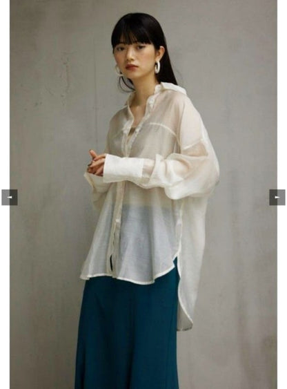 Azul Sheer Shirt