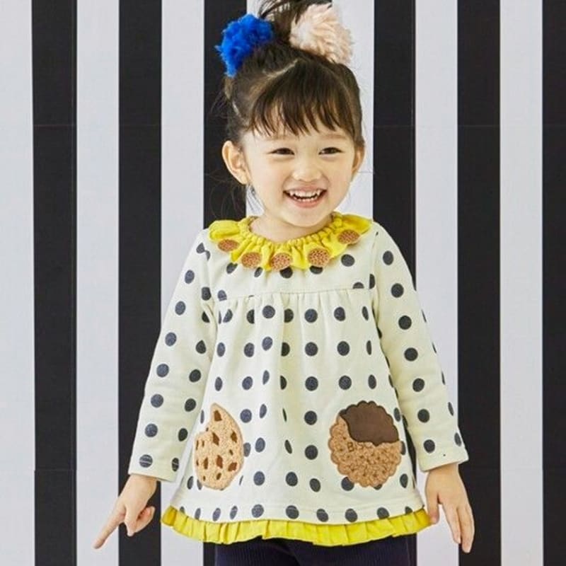 New Baby Cheer Biscuit Dot Tunic 120