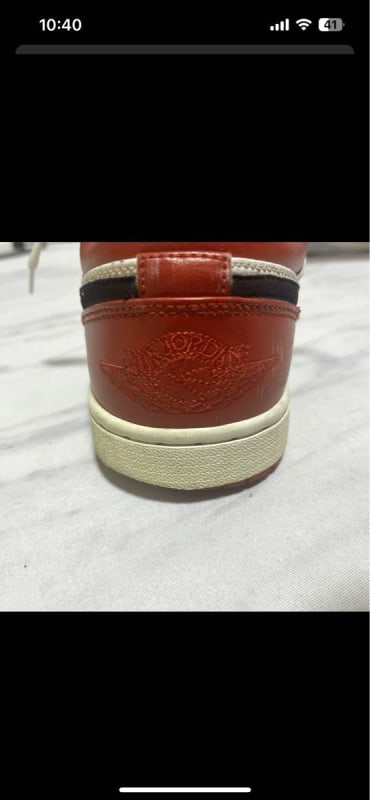 AJ1 Low No Box