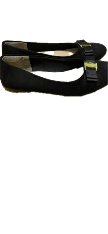 Radellia Black Flat Shoes Size M