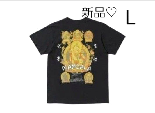 Sunsurf Print T-Shirts Mandala L Black