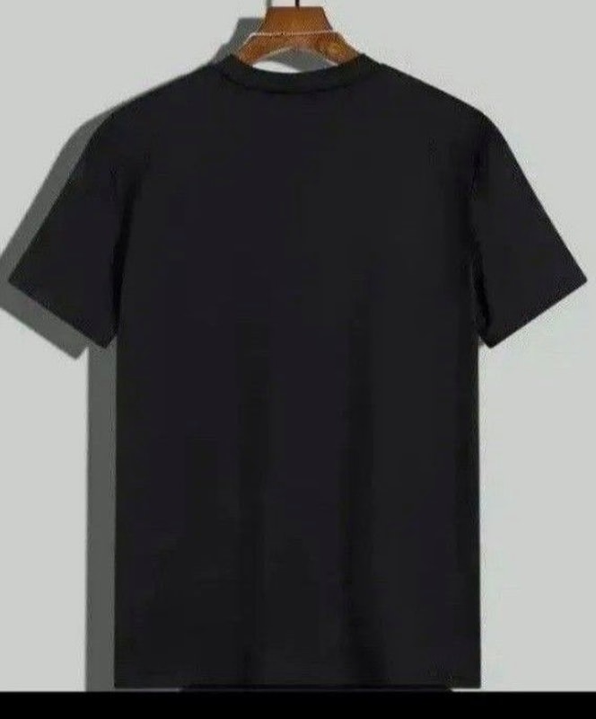Calvin Men's Short Sleeve T-Shirt Black L Size 100% Cotton