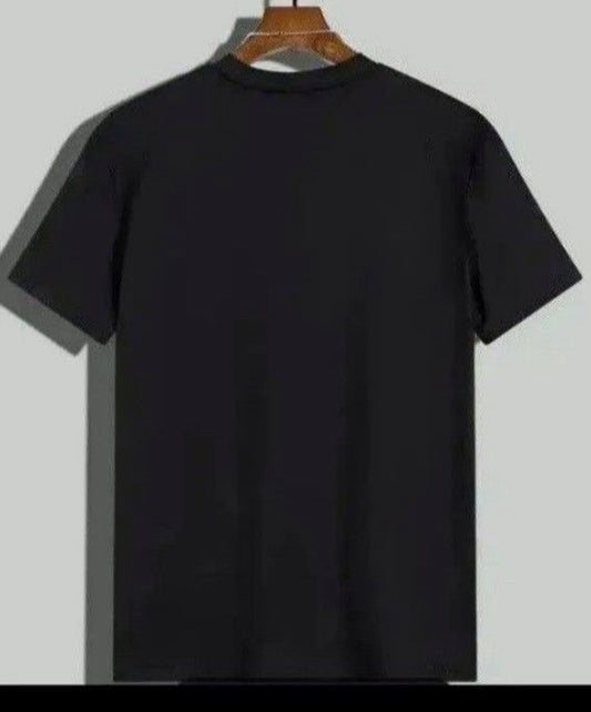 Calvin Men's Short Sleeve T-Shirt Black L Size 100% Cotton
