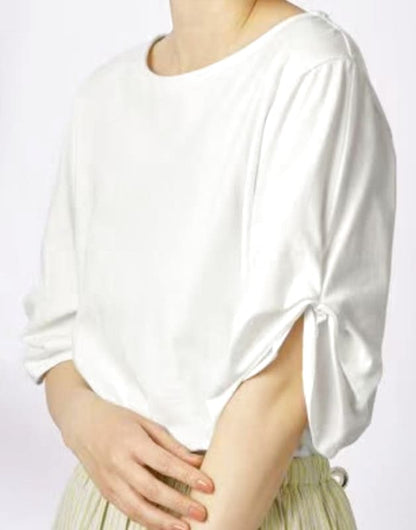 Sleeve Tuck T-Shirt