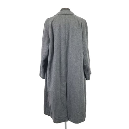 90s 00s Super Lord Wool Long Chester Coat Men s Size L Gray Jackets