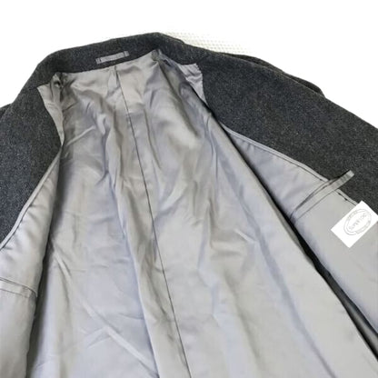 90s 00s Super Lord Wool Long Chester Coat Men s Size L Gray Jackets