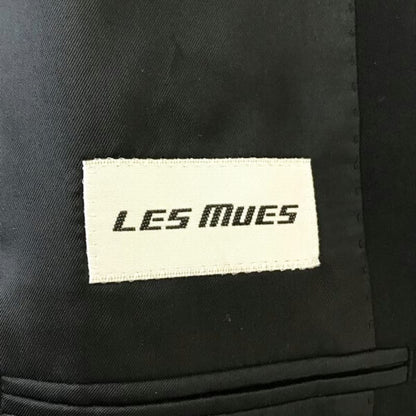 Les Mues Spring Summer Tailored Jacket Men s Size Y5 M Black Suits