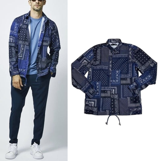 Jun Hashimoto Bandana Coach Shirt 22SS Size 2