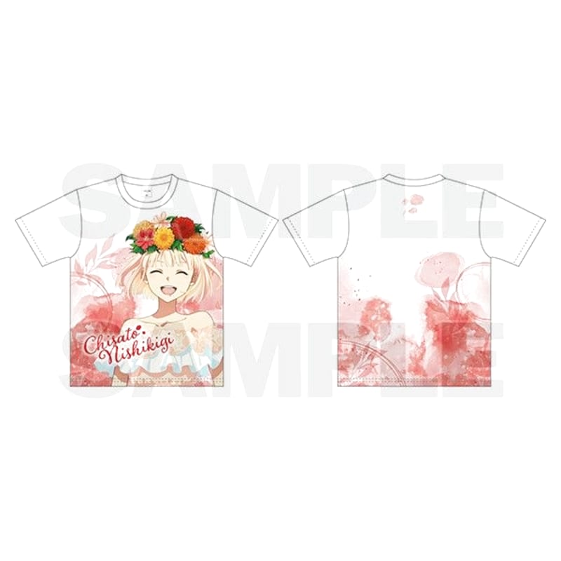 Chizuru Nishiki Birthday Commemorative Full Graphic T-Shirt L Size