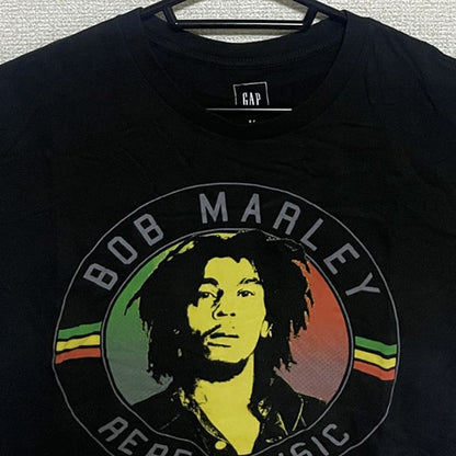 Bob Marley T-Shirt Short Sleeve Black S Reggae