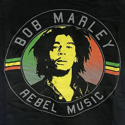Bob Marley T-Shirt Short Sleeve Black S Reggae