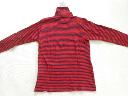 DB Ragazzon Club High Neck Striped Top Red 150 cm New
